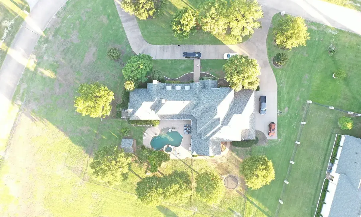 New shingle roof installation on a home in Tecumseh